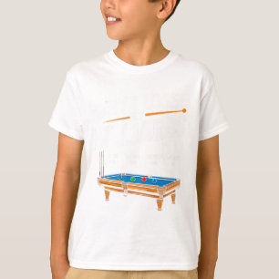 Funny, warum ich bei Billiards Billard Pool Player T-Shirt