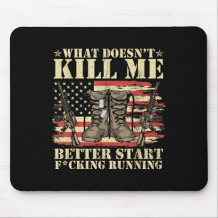 Funny, was mich tötet besser zu starten V Mousepad