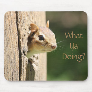 Funny - Was Ya tut Mousepad