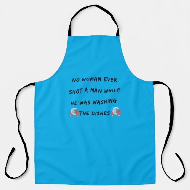 Funny Washing Geschirr Zitat, Funny Kitchen Zitate Schürze (Vorderseite)