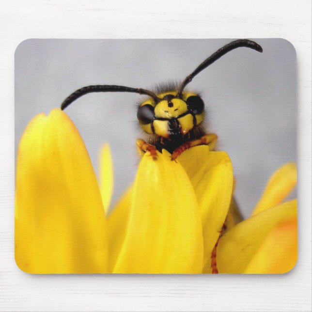 Funny Wasp Mausepads Mousepad (Vorne)