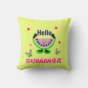Funny watemelons kissen