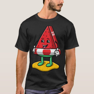 Funny Watermelon Floater Trendy Frucht Sommer T-Shirt
