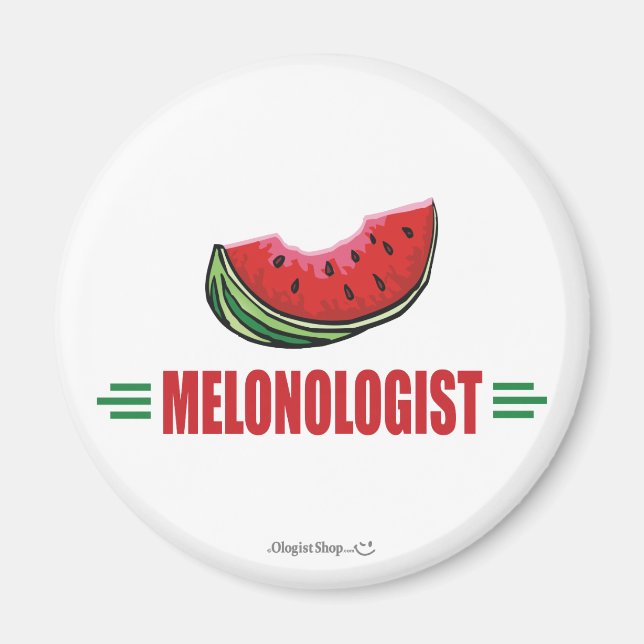 Funny Watermelon Magnet (Vorne)