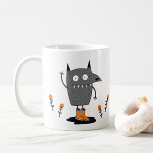 Funny Wave Monster Kaffeetasse