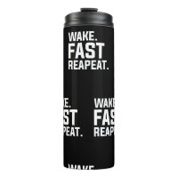 Funny Weckte Fast Repeat Graphic Sarcastic