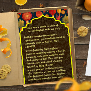 Funny Wedding Einladungen aufnehmen