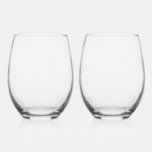 Funny Wedding I Do Matching Set Weinglas Ohne Stiel<br><div class="desc">Ein einfaches und klassisches Geschenk für Jungvermählte,  das mit einem Namen personalisiert werden kann.</div>