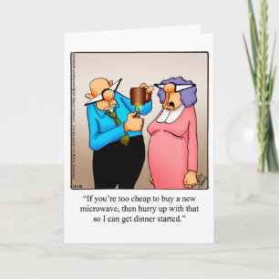 Funny Wedding Jubiläumskarte für ihn Karte