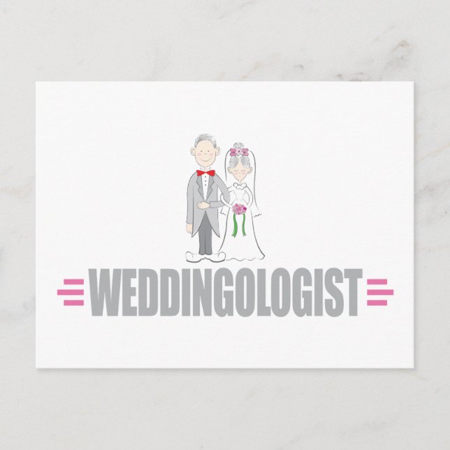 Funny Wedding Postkarte (Vorderseite)
