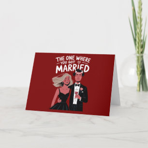 Funny Wedding Verlobung Glückwunsch Einladung
