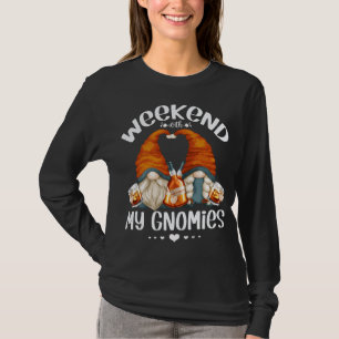 Funny Weekend Gnomes Bourbon Lover Niedliche Gnome T-Shirt