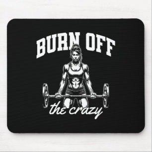Funny Weightlift Bodybuilding Power Lifting Say Mousepad