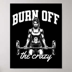Funny Weightlift Bodybuilding Power Lifting Say Poster