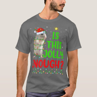 Funny Weihnachten Baum ist dieser Jolly genug Degu T-Shirt
