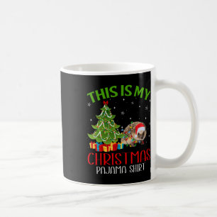 Funny Weihnachten Das ist mein Porcupferd Weihnach Kaffeetasse