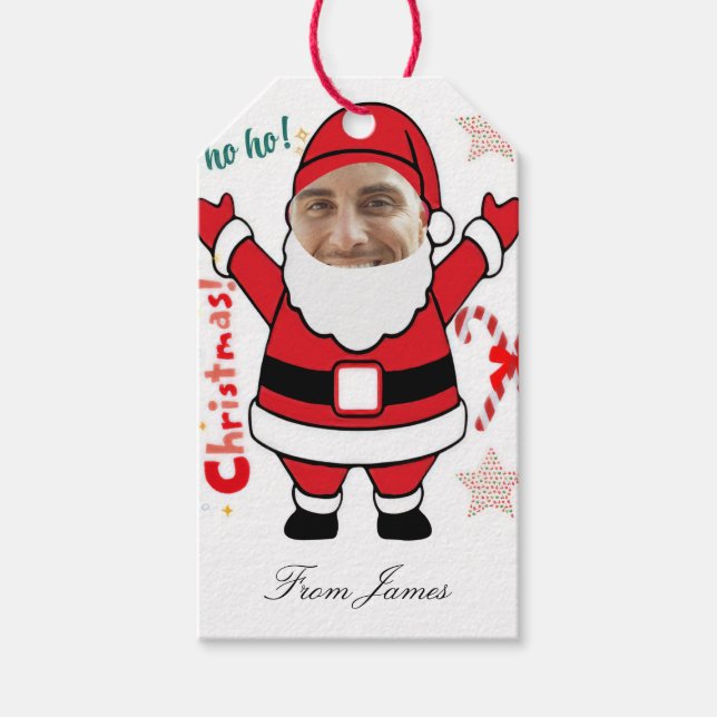 Funny Weihnachten Geschenkanhänger (Vorderseite)