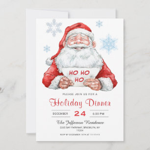 Funny Weihnachts Weihnachtsfest Abendessen Einladung