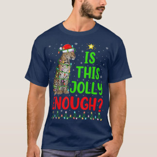Funny Weihnachtsbaum ist dieser Jolly genug Ozelot T-Shirt