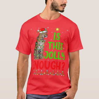 Funny Weihnachtsbaum ist dieser Jolly genug Ozelot T-Shirt