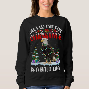 Funny Weihnachtsmannmütze Alles, was ich zu Weihna Sweatshirt