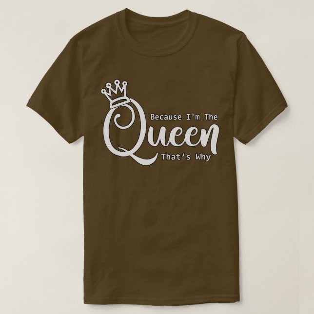 Funny, weil ich das, warum T-Shirt (Design vorne)