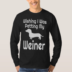 Funny Weiner Hund Mama Dackel Vater Tierfütterung T-Shirt
