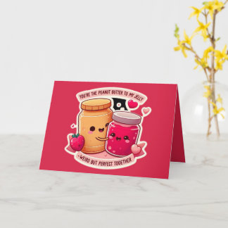 Funny Weird Together Valentinstag Karte