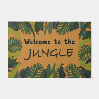 Funny Welcome To The Jungle Mat, Tropical   Fußmatte