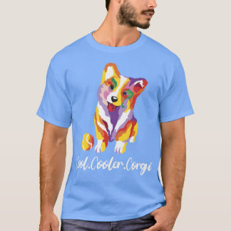 Funny Welsh Corgi Pembroke Dog Sketch Dog Mama Hun T-Shirt