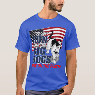 Funny Wenn du nicht mit dem Großen Hund laufen ble T-Shirt