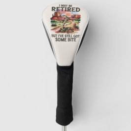Funny Western Rtirement Rattlesnaite Bite Golf Headcover