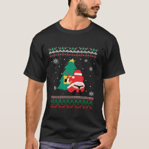 Funny Whale Schwanz Thong Santa Panties Ugly Chris T-Shirt
