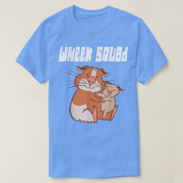 Funny Wheek Squad-Guinea Pig T-Shirt (Design vorne)