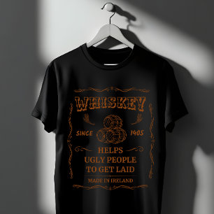 Funny Whiskey seit 1405 Vintag Irish Pub Gift T-Shirt