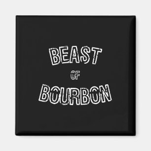 Funny Whiskey T-Shirt Bestie of Bourbon Geschenk Magnet