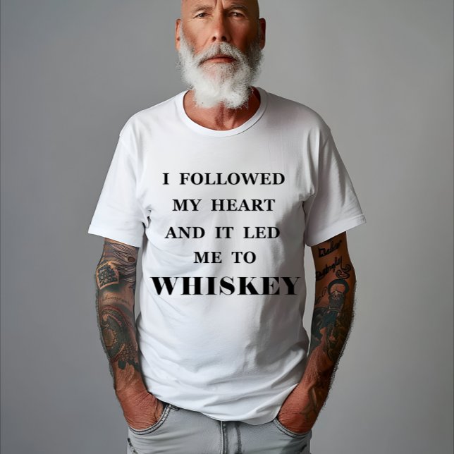 Funny Whisky zitiert Spaß Whiskey Redewendungen T-Shirt (Von Creator hochgeladen)