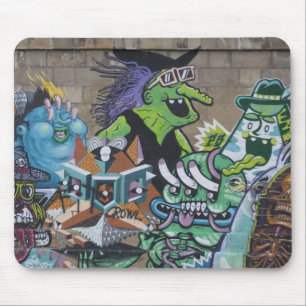 Funny Wicked Green Hexe Mousepad