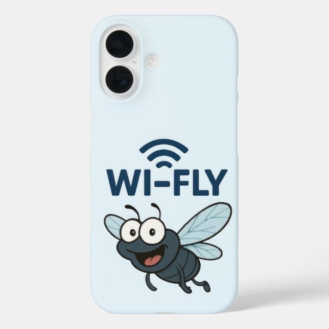 Funny Wifi Phone Case (Rückseite)