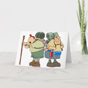 Funny Wikers Outdoor Adventure Camping Spaß Karte