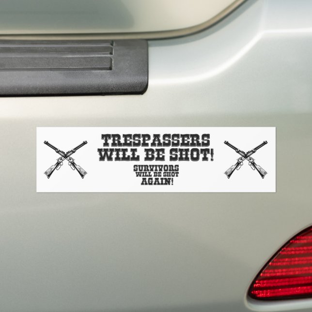 Funny Wild West Cowboy Sprichwort Warning Spaß Autoaufkleber (Auf Auto)
