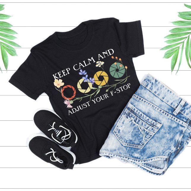 Funny Wildblume Fotografy F-Stopp T-Shirt (Von Creator hochgeladen)