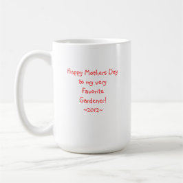 Funny Wildblumen Cartoon Wild Crazy Gardener Tasse
