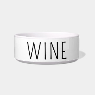 Funny Wine Dog Napf