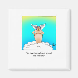 Funny Wine Geschenk! Magnet