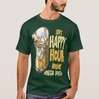 Funny Wine Trending ist nicht glücklich Stunden Sh T-Shirt