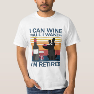 Funny wine zitiert kann ich Wein alles, was ich wo T-Shirt