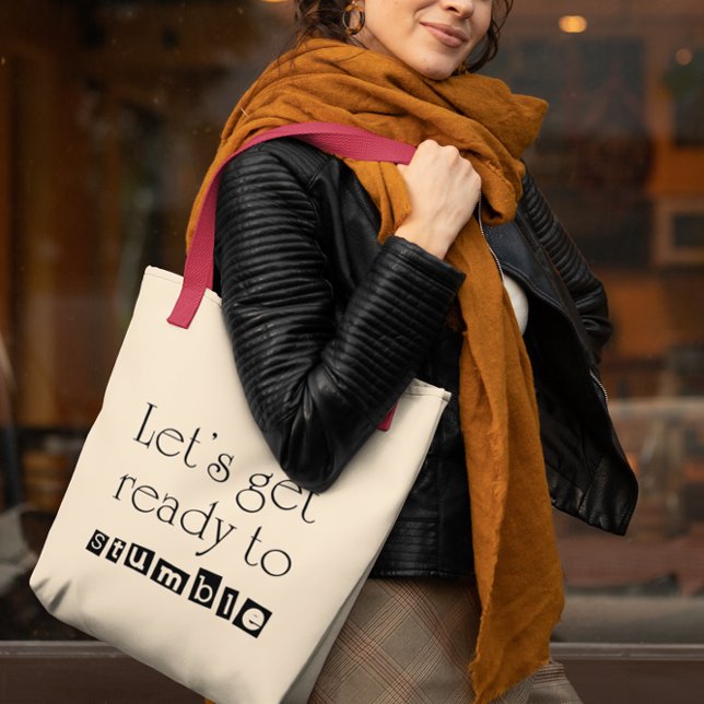 Funny wine zitiert typografie Spaß einfache Frauen Tragetasche (Von Creator hochgeladen)