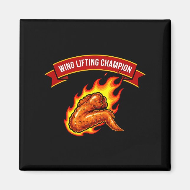 Funny Wing Lifting Chamon  Magnet (Vorne)
