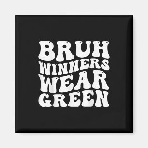 Funny Winners Tragen Green Spirit Wear Team Game C Magnet